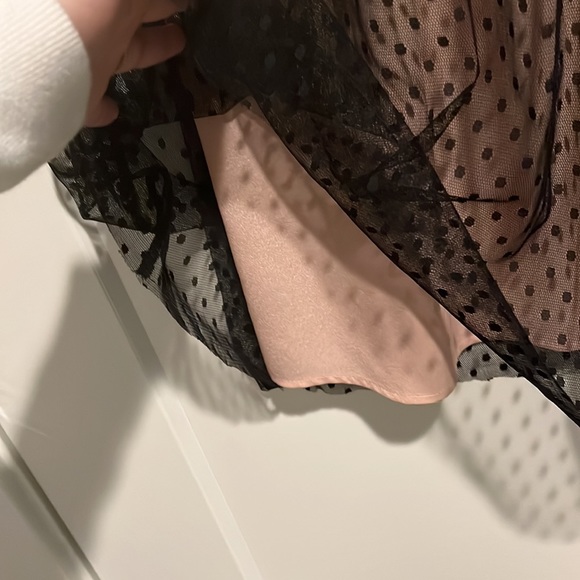 NWT BCBGeneration Polka Dot Tulle Skirt - Picture 6 of 7